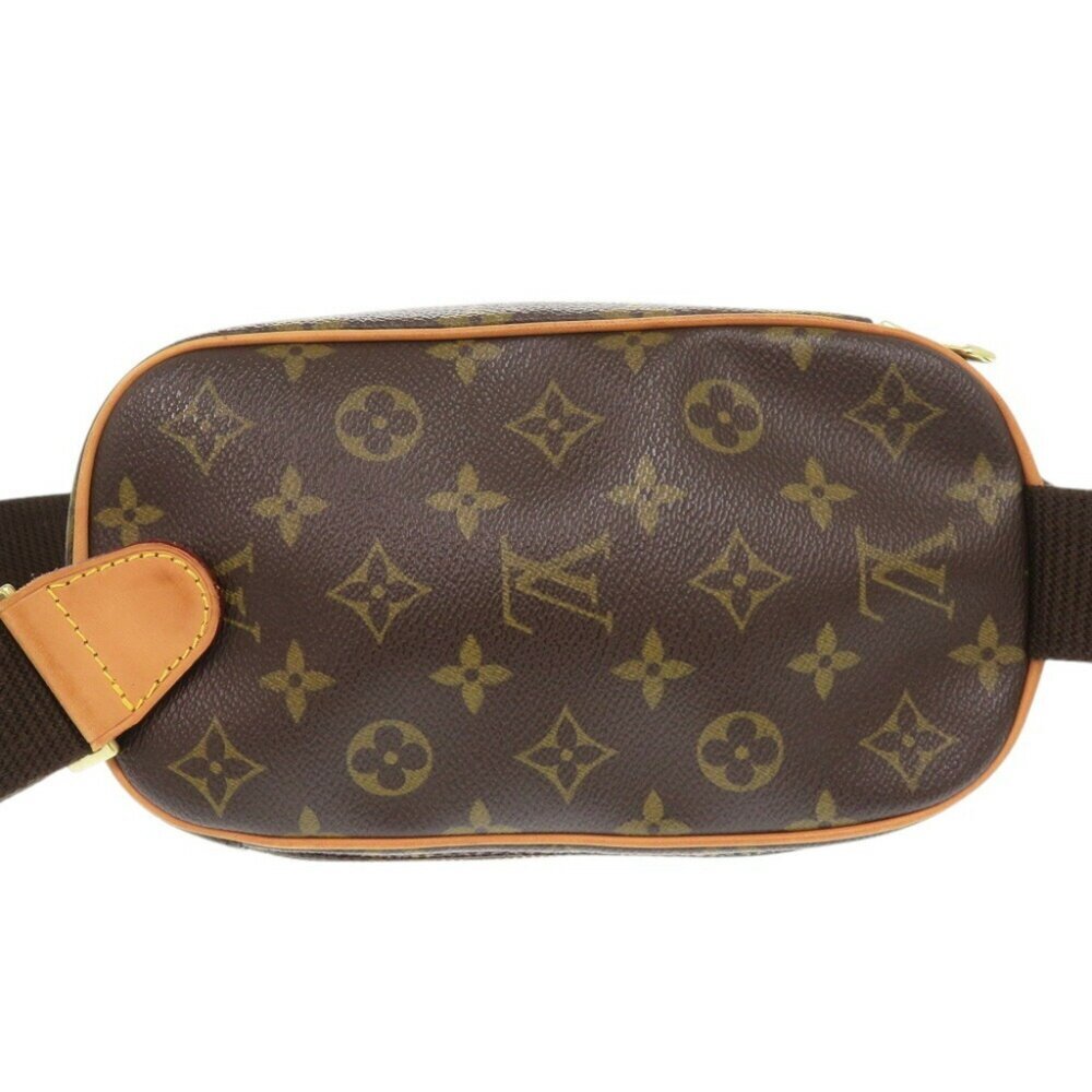 LOUIS VUITTON Authentic Brown Monogram Pochette Hobo Bag - Picture 3 of 10